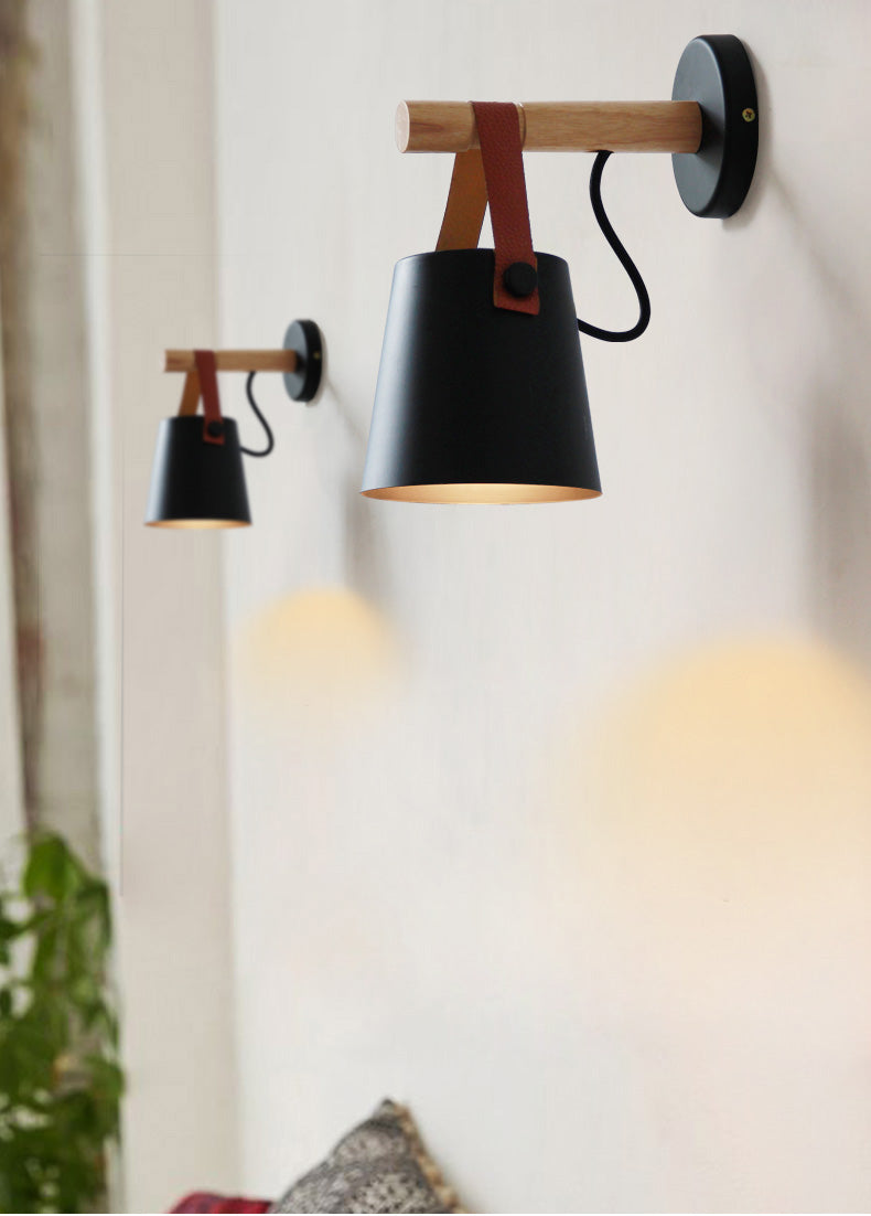 Wall hung store lamp