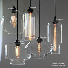 Mentone glass pendant light - Jeremy Pyles Pod Replica