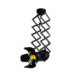 Classic Hollywood spotlight ceiling light retractable arms
