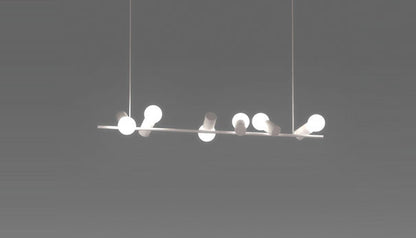 Hanging Doves Suspension Chandelier / Ceiling Light by Designer Zhi Li Liu